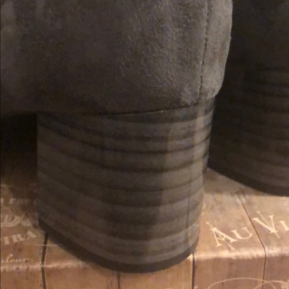 Impo Gray Faux Suede Dress Boots - Picture 4 of 6